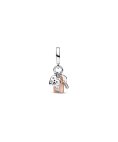 Pandora Key, Padlock and Heart Joia Conta Pendente Pulseira Mulher 782506C01