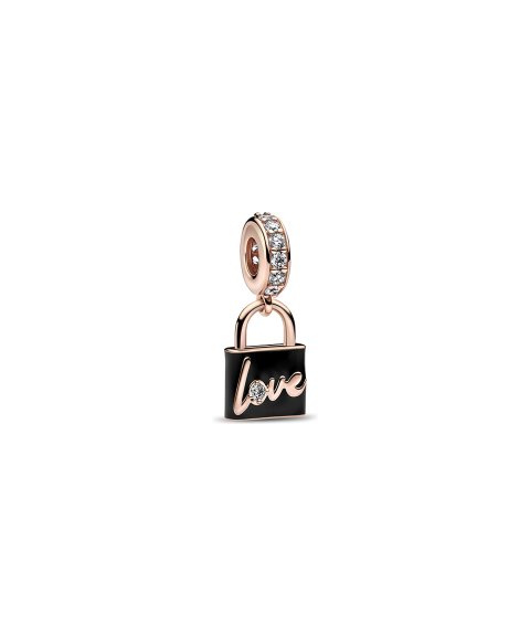 Pandora Rose Love Padlock Joia Conta Pendente Pulseira Mulher 782508C01