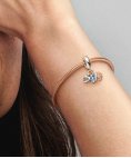 Pandora Rainbow Heart, Butterfly and Peace Joia Conta Pendente Pulseira Mulher 782572C01 Pandora Rainbow Heart, Butterfly and Peace Joia Conta Pendente Pulseira Mulher 782572C01