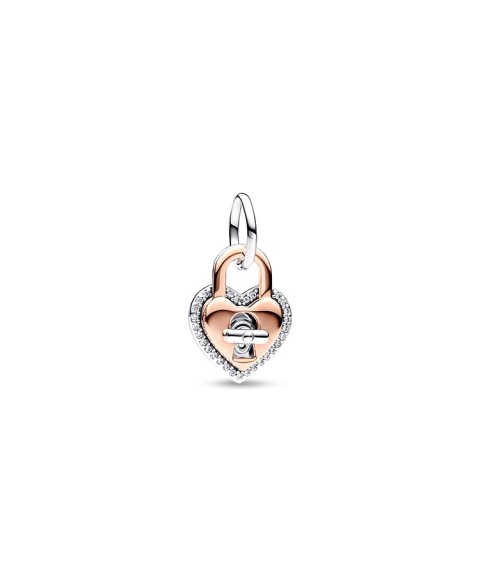 Pandora Heart Padlock Joia Conta Pendente Pulseira Mulher 783079C01