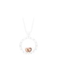 Pandora Rose Interlocked Hearts Petites Joia Acessório de Joia Mulher 786300CZ Pandora Rose Interlocked Hearts Petites Joia Acessório de Joia Mulher 786300CZ