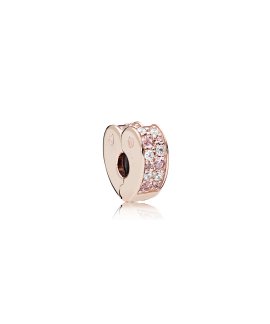 Pandora Rose Pink Mix Arcs of Love Joia Conta Clip Mulher 787020NPM