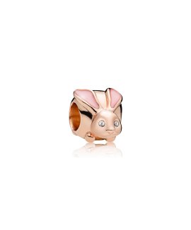 Pandora Rose Cute Bunny Joia Conta Mulher 787061EN160