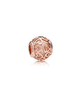 Pandora Rose Hearts Filigree Joia Conta Mulher 787348CZ