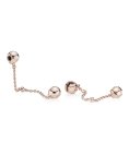 Pandora Rose Embossed Hearts Joia Conta Corrente de Segurança Mulher 787636CZ-05