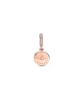 Pandora Rose Sparkling Light Blue Disc Joia Conta Pendente Pulseira Mulher 789186C03