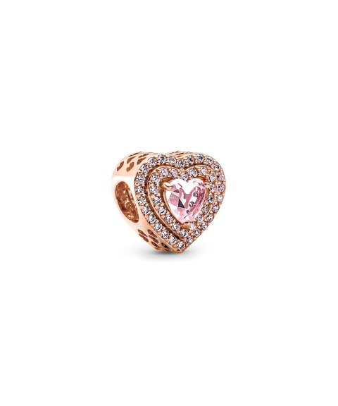 Pandora Rose Sparkling Levelled Heart Joia Conta Mulher 789218C01 Pandora Rose Sparkling Levelled Heart Joia Conta Mulher 789218C01