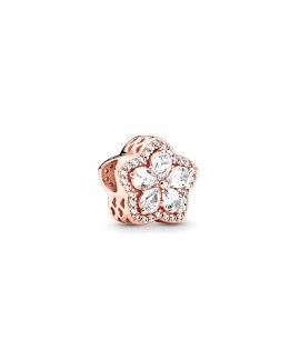 Pandora Rose Sparkling Snowflake Joia Conta Mulher 789224C01