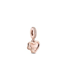 Pandora Rose Love You Infinity Heart Joia Conta Pendente Pulseira Mulher 789369C01