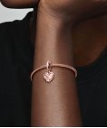 Pandora Rose Love You Infinity Heart Joia Conta Pendente Pulseira Mulher 789369C01