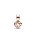 Pandora Rose Linked Sister Hearts Split Joia Conta Pendente Pulseira Mulher 789538C01