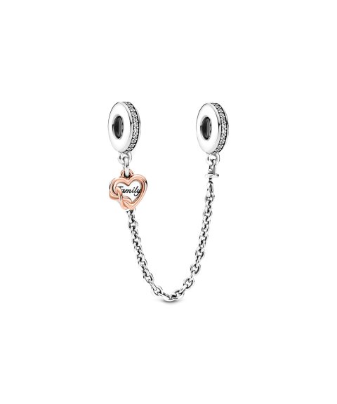 Pandora Family Heart Joia Conta Corrente de Segurança Mulher 789541C01-05 Pandora Family Heart Joia Conta Corrente de Segurança Mulher 789541C01-05