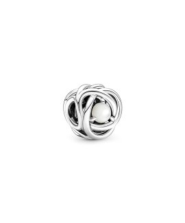 Pandora Birthstone June Eternity Circle Joia Conta Mulher 790064C03