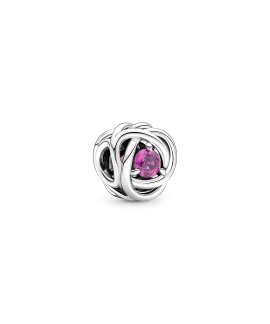 Pandora Birthstone October Eternity Circle Joia Conta Mulher 790065C05