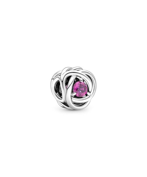 Pandora Birthstone October Eternity Circle Joia Conta Mulher 790065C05 Pandora Birthstone October Eternity Circle Joia Conta Mulher 790065C05