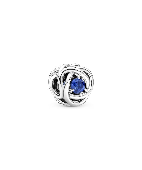 Pandora September Birthstone Eternity Circle Joia Conta Mulher 790065C07