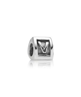 Pandora Alphabet V Joia Conta Mulher 790323V