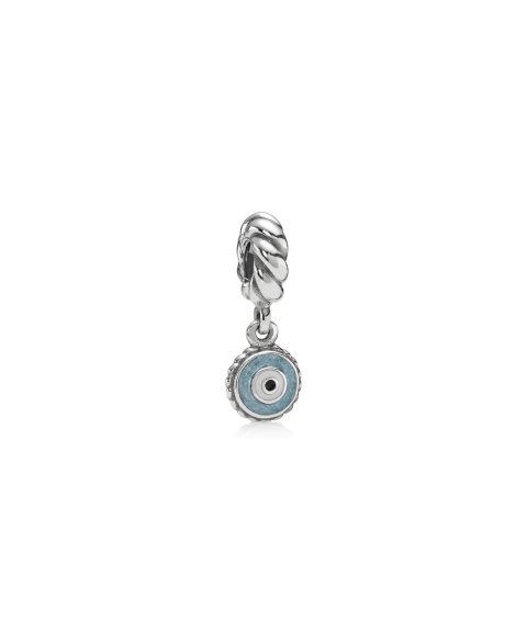 Pandora Blue Eye Joia Conta Pendente Pulseira Mulher 790529EB Pandora Blue Eye Joia Conta Pendente Pulseira Mulher 790529EB