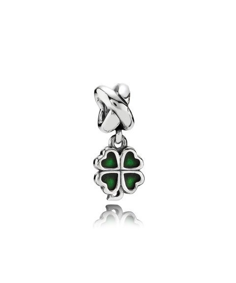Pandora Four Leaf Clover Joia Conta Pendente Pulseira Mulher 790572EN25 Pandora Four Leaf Clover Joia Conta Pendente Pulseira Mulher 790572EN25