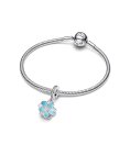 Pandora Blue Blossom Joia Conta Pendente Pulseira Mulher 790667C02