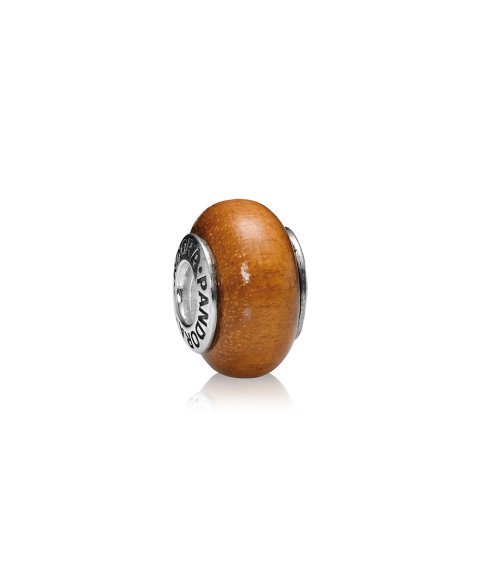 Pandora Orange Wood Joia Conta Mulher 790702 Pandora Orange Wood Joia Conta Mulher 790702