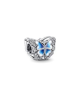 Pandora Blue Butterfly Sparkling Joia Conta Mulher 790761C01