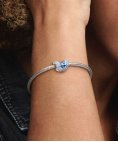 Pandora Blue Butterfly Sparkling Joia Conta Mulher 790761C01