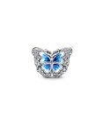 Pandora Blue Butterfly Sparkling Joia Conta Mulher 790761C01