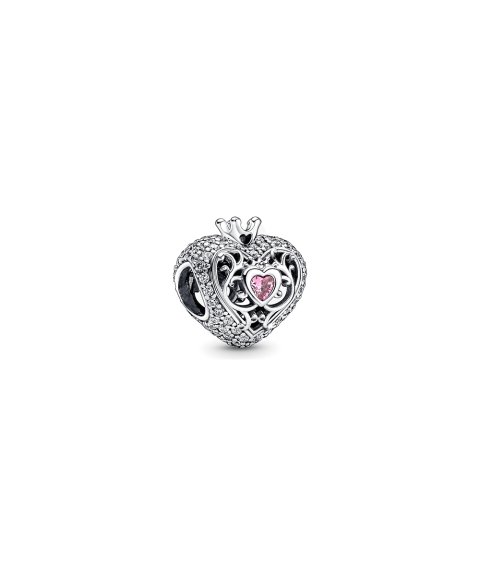Pandora Regal Crown and Heart Joia Conta Mulher 790763C01