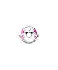 Pandora Pink Pansy Flower Joia Conta Clip Mulher 790772C01