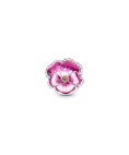 Pandora Pink Pansy Flower Joia Conta Mulher 790777C01