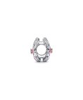 Pandora Pink Pansy Flower Joia Conta Mulher 790777C01