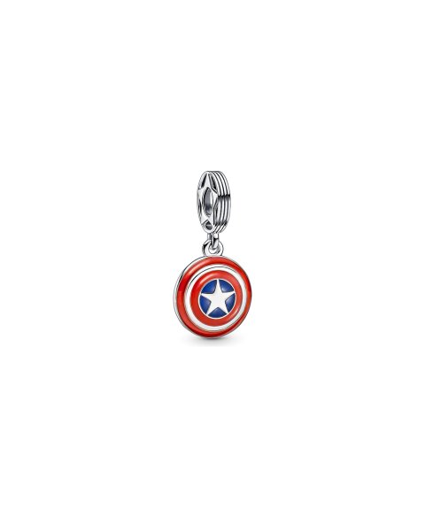 Pandora Marvel The Avengers Captain America Shield Joia Conta Pendente Pulseira Mulher 790780C01