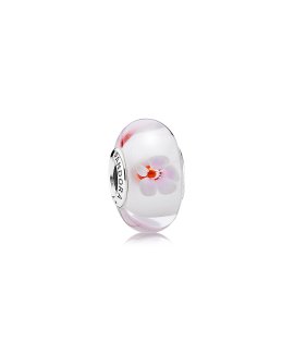 Pandora Pink Cherry Blossom Murano Joia Conta Mulher 790947