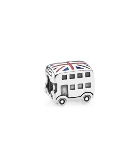 Pandora Union Jack Bus Joia Conta Mulher 791049ER