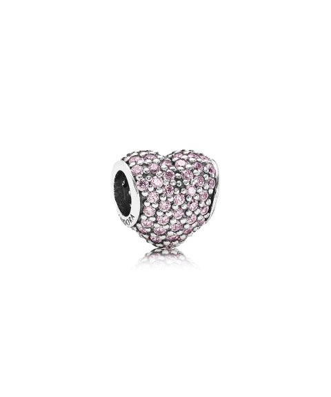 Pandora Pavé Heart Joia Conta Mulher 791052PCZ Pandora Pavé Heart Joia Conta Mulher 791052PCZ