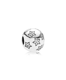 Pandora Pavé Star Clip Joia Conta Mulher 791058CZ