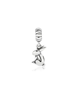 Pandora Chinese Zodiac Rabbit Pendant Joia Conta Pendente Pulseira Mulher 791101