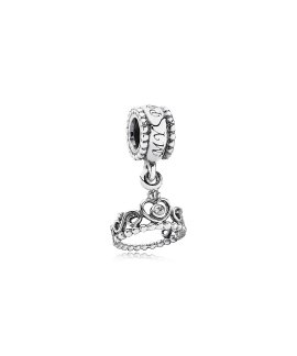 Pandora My Princess Tiara Pendant Joia Conta Pendente Pulseira Mulher 791117CZ