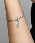 Pandora Glow in the dark Joia Conta Pendente Pulseira Mulher 791123C01