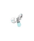 Pandora Glow in the dark Joia Conta Pendente Pulseira Mulher 791123C01