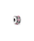 Pandora Sparkling Triple Halo Hearts Joia Conta Mulher 791161C01