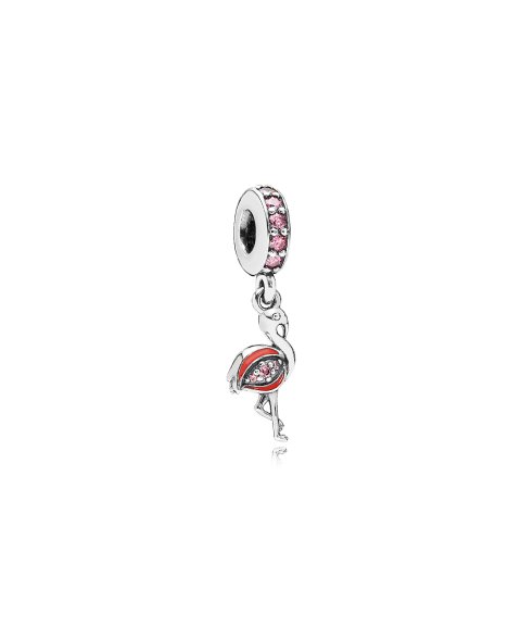 Pandora Flamingo Pendant Joia Conta Pendente Pulseira Mulher 791294CZS