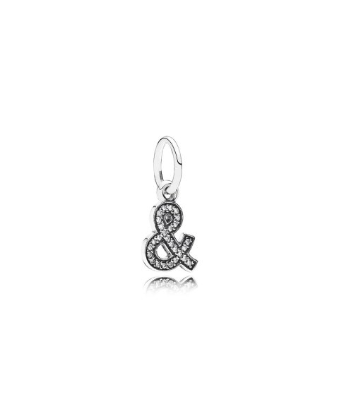 Pandora Sparkling Ampersand pendant Joia Conta Pendente Pulseira Mulher 791305CZ Pandora Sparkling Ampersand pendant Joia Conta Pendente Pulseira Mulher 791305CZ