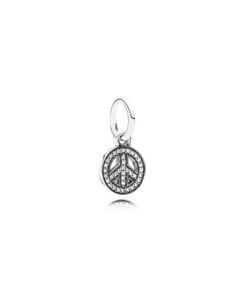 Pandora Sparkling Peace Pendant Joia Conta Pendente Pulseira Mulher 791308CZ Pandora Sparkling Peace Pendant Joia Conta Pendente Pulseira Mulher 791308CZ