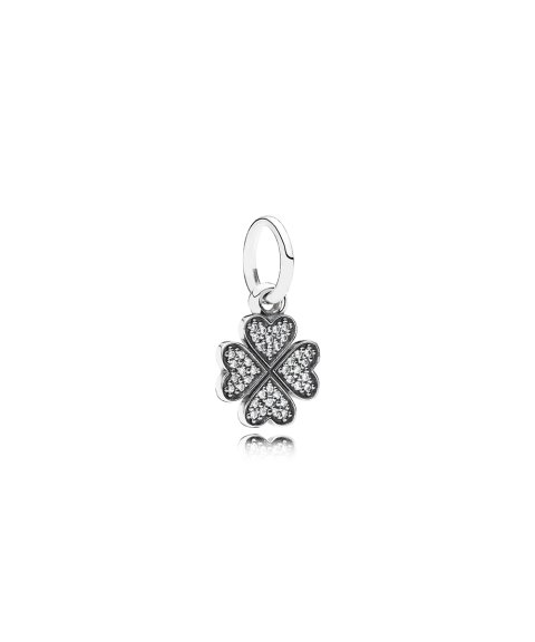 Pandora Sparkling Lucky Clover Pendant Joia Conta Pendente Pulseira Mulher 791309CZ Pandora Sparkling Lucky Clover Pendant Joia Conta Pendente Pulseira Mulher 791309CZ