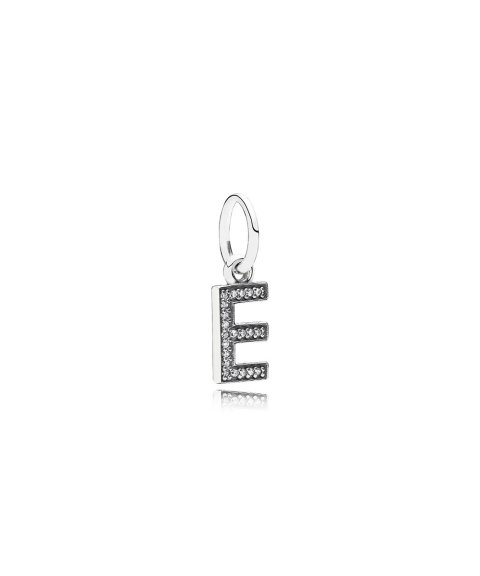 Pandora Letter E Pendant Joia Conta Pendente Pulseira Mulher 791317CZ Pandora Letter E Pendant Joia Conta Pendente Pulseira Mulher 791317CZ