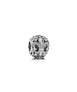Pandora Openwork Fleur de Lis Joia Conta Mulher 791378CZ