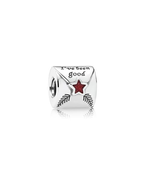 Pandora Letter to Father Christmas Joia Conta Mulher 791390EN58 Pandora Letter to Father Christmas Joia Conta Mulher 791390EN58