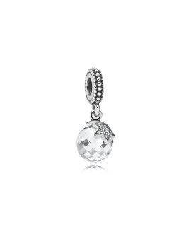 Pandora Moon and Star Joia Conta Pendente Pulseira Mulher 791392CZ